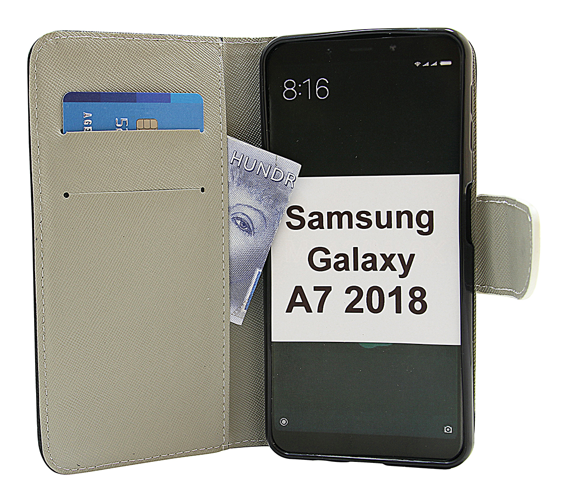 billigamobilskydd.seDesignwallet Samsung Galaxy A7 2018 (A750FN/DS)