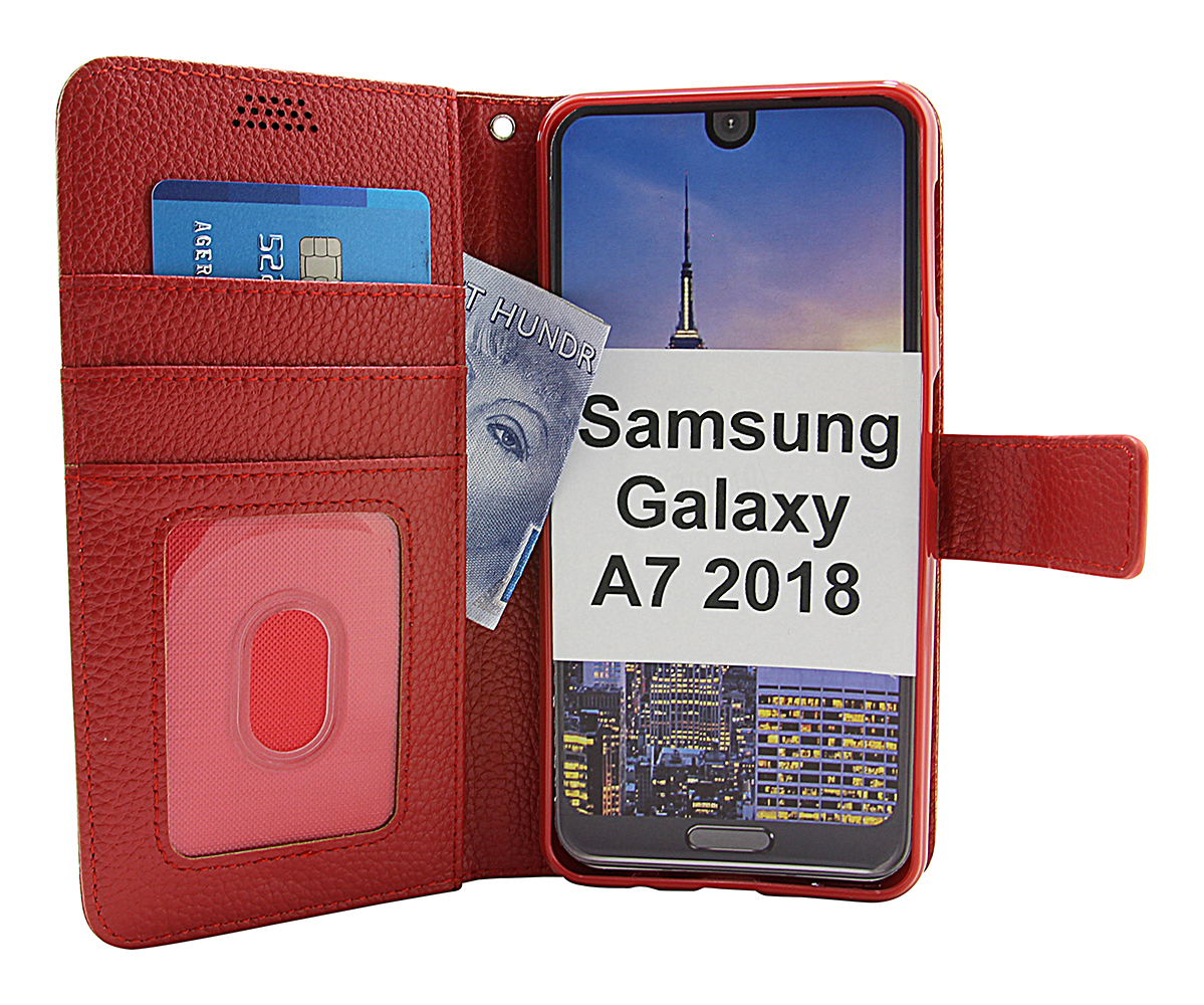 billigamobilskydd.seStandcase Wallet Samsung Galaxy A7 2018 (A750FN/DS)