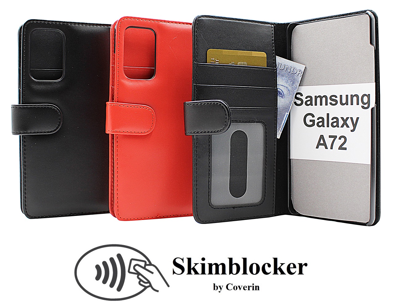 Product Image for Skimblocker Plånboksfodral Samsung Galaxy A72 (A725F/DS)