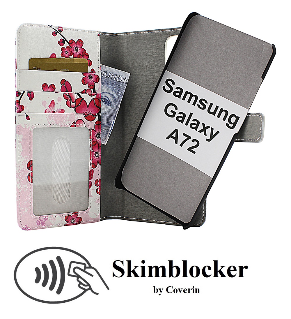 CoverInSkimblocker Magnet Designwallet Samsung Galaxy A72 (A725F/DS)