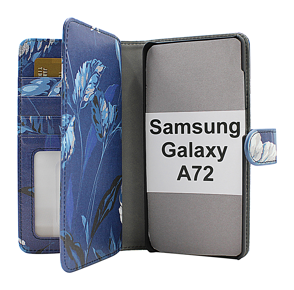 CoverInSkimblocker XL Magnet Designwallet Samsung Galaxy A72 (A725F/DS)