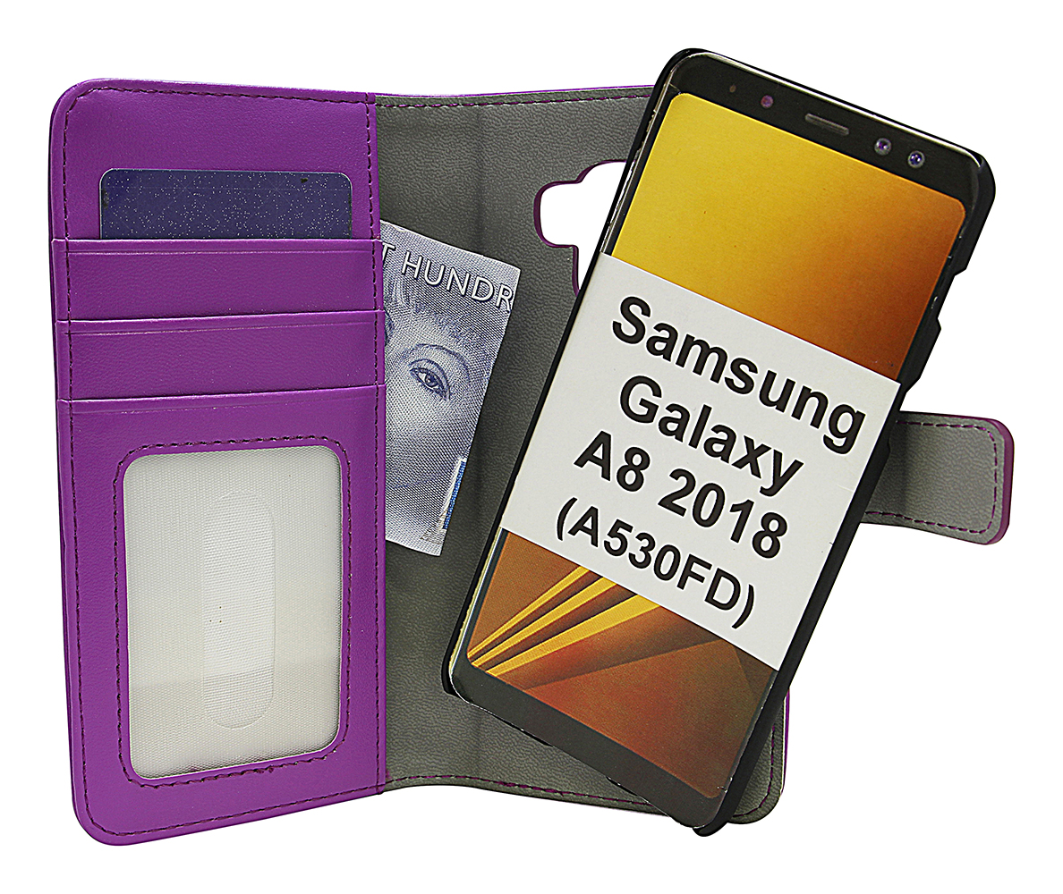 CoverInSkimblocker Magnet Fodral Samsung Galaxy A8 2018 (A530FD)