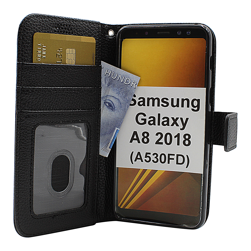 billigamobilskydd.seNew Standcase Wallet Samsung Galaxy A8 2018 (A530FD)