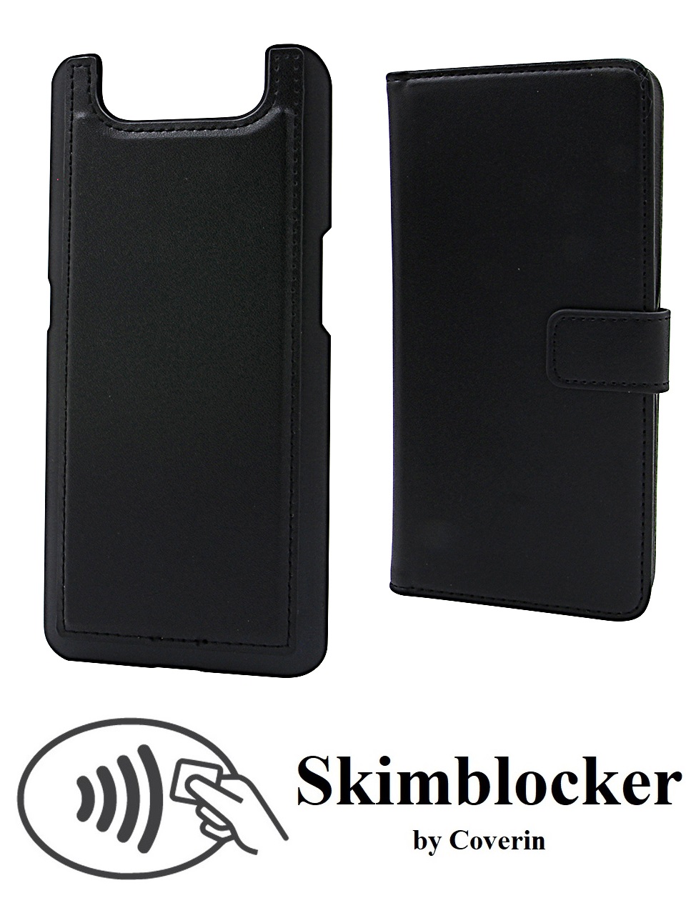 CoverInSkimblocker Magnet Fodral Samsung Galaxy A80 (A805F/DS)