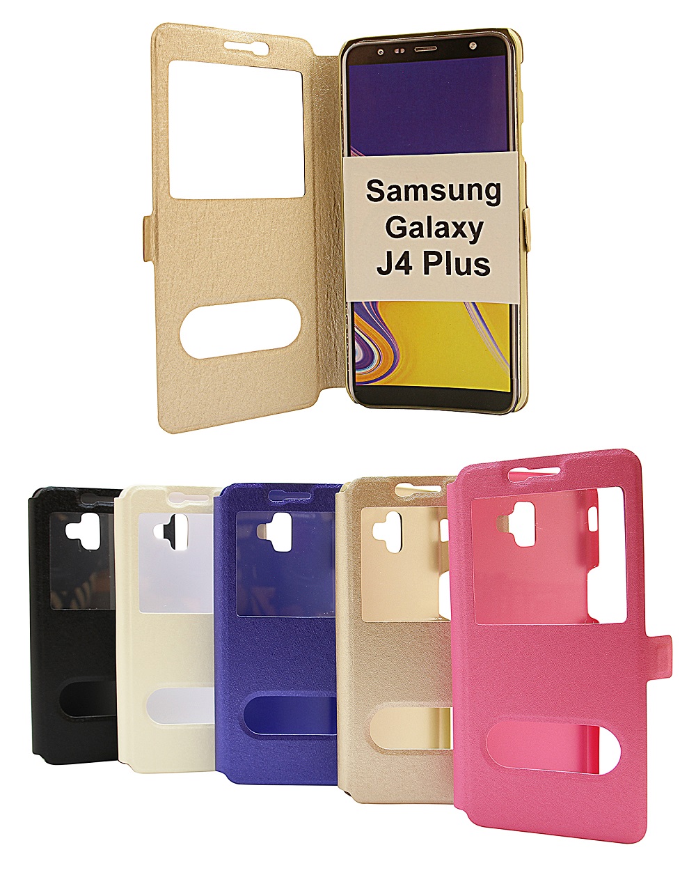 billigamobilskydd.seFlipcase Samsung Galaxy J4 Plus (J415FN/DS)