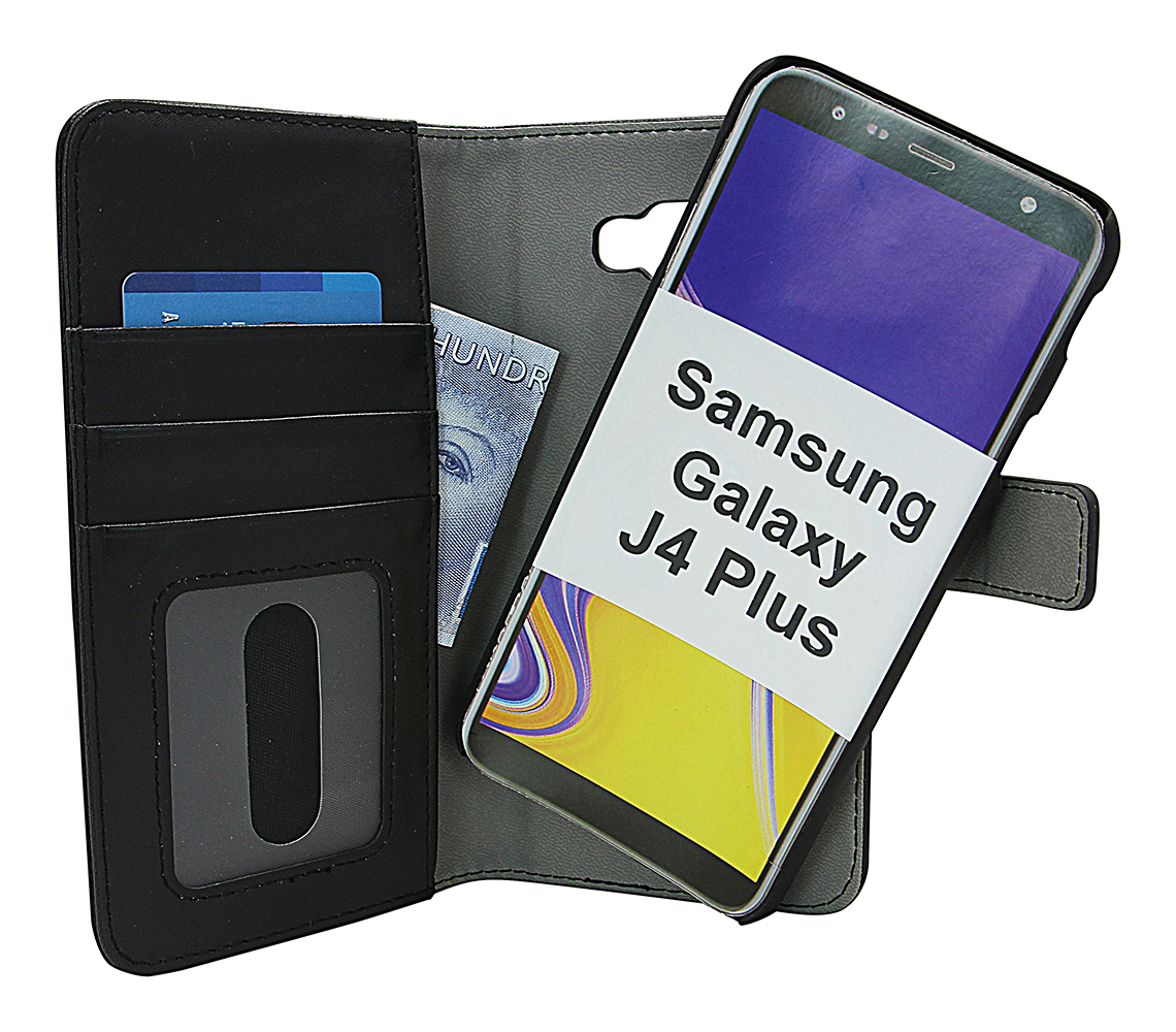 CoverInSkimblocker Magnet Fodral Samsung Galaxy J4 Plus (J415FN/DS)