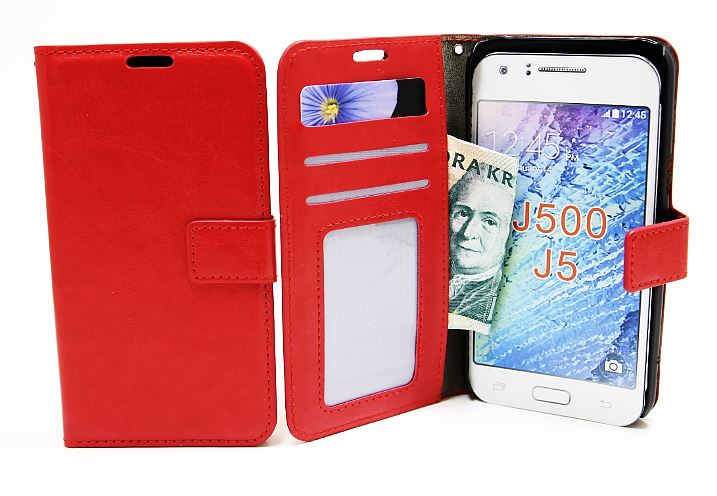 billigamobilskydd.seCrazy Horse wallet Samsung Galaxy J5 (SM-J500F)
