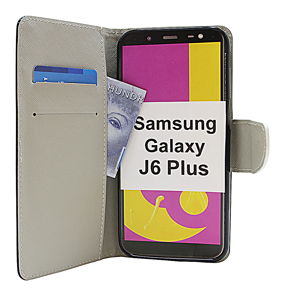 billigamobilskydd.seDesignwallet Samsung Galaxy J6 Plus (J610FN/DS)