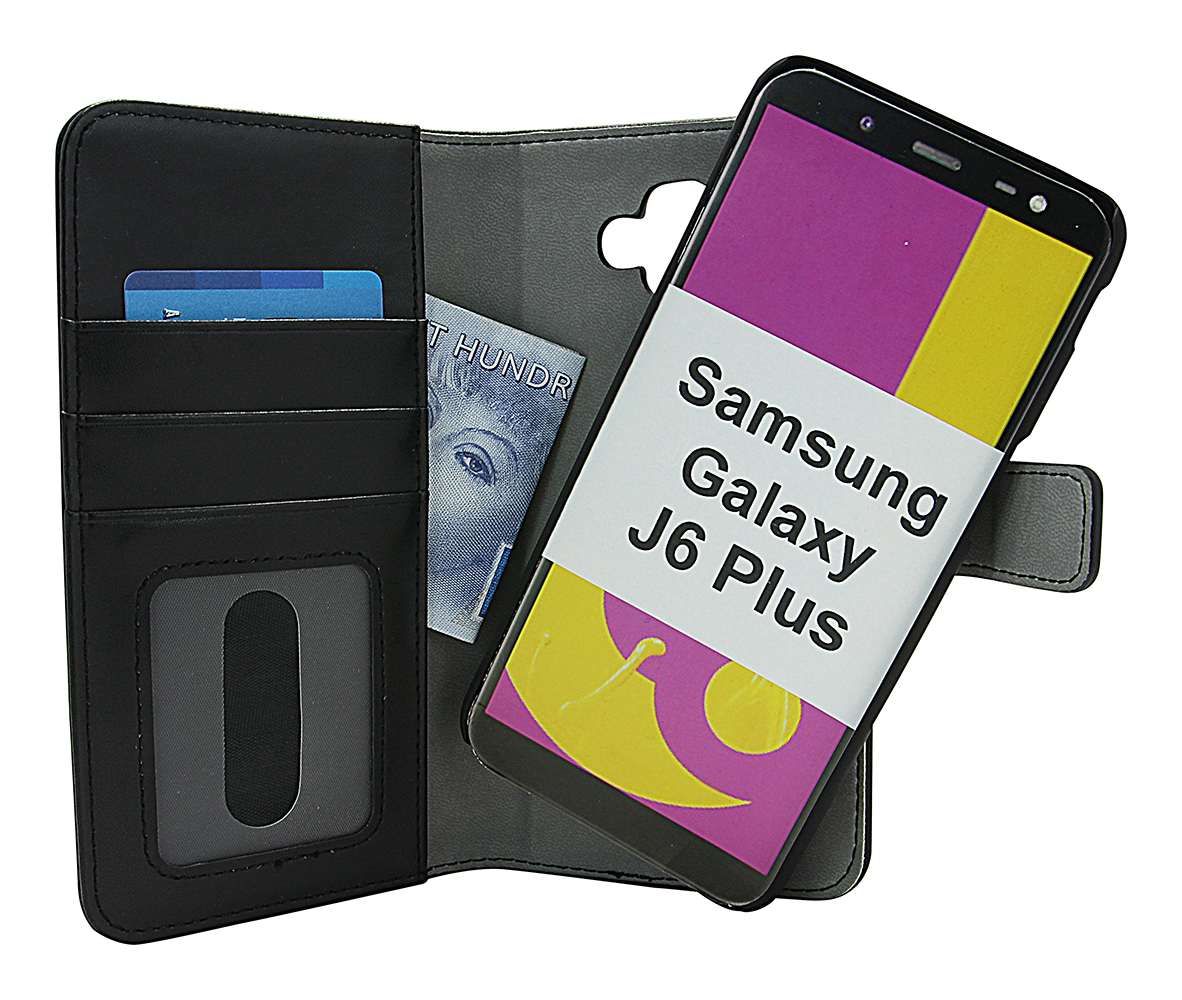 CoverInSkimblocker Magnet Fodral Samsung Galaxy J6 Plus (J610FN/DS)
