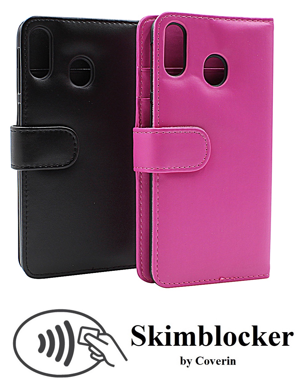 CoverInSkimblocker Plnboksfodral Samsung Galaxy M20 (M205F)
