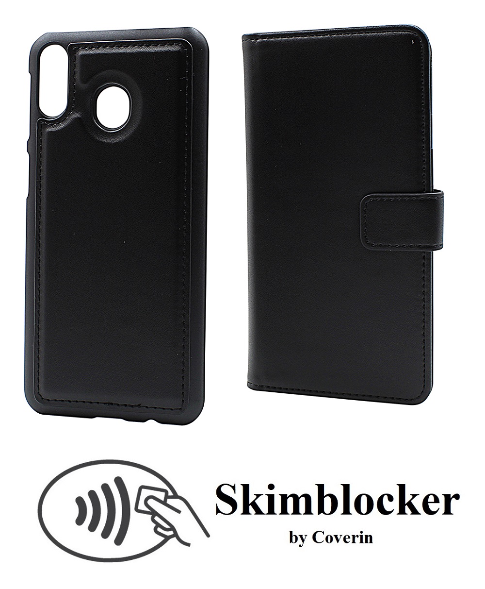 CoverInSkimblocker Magnet Fodral Samsung Galaxy M20 (M205F)