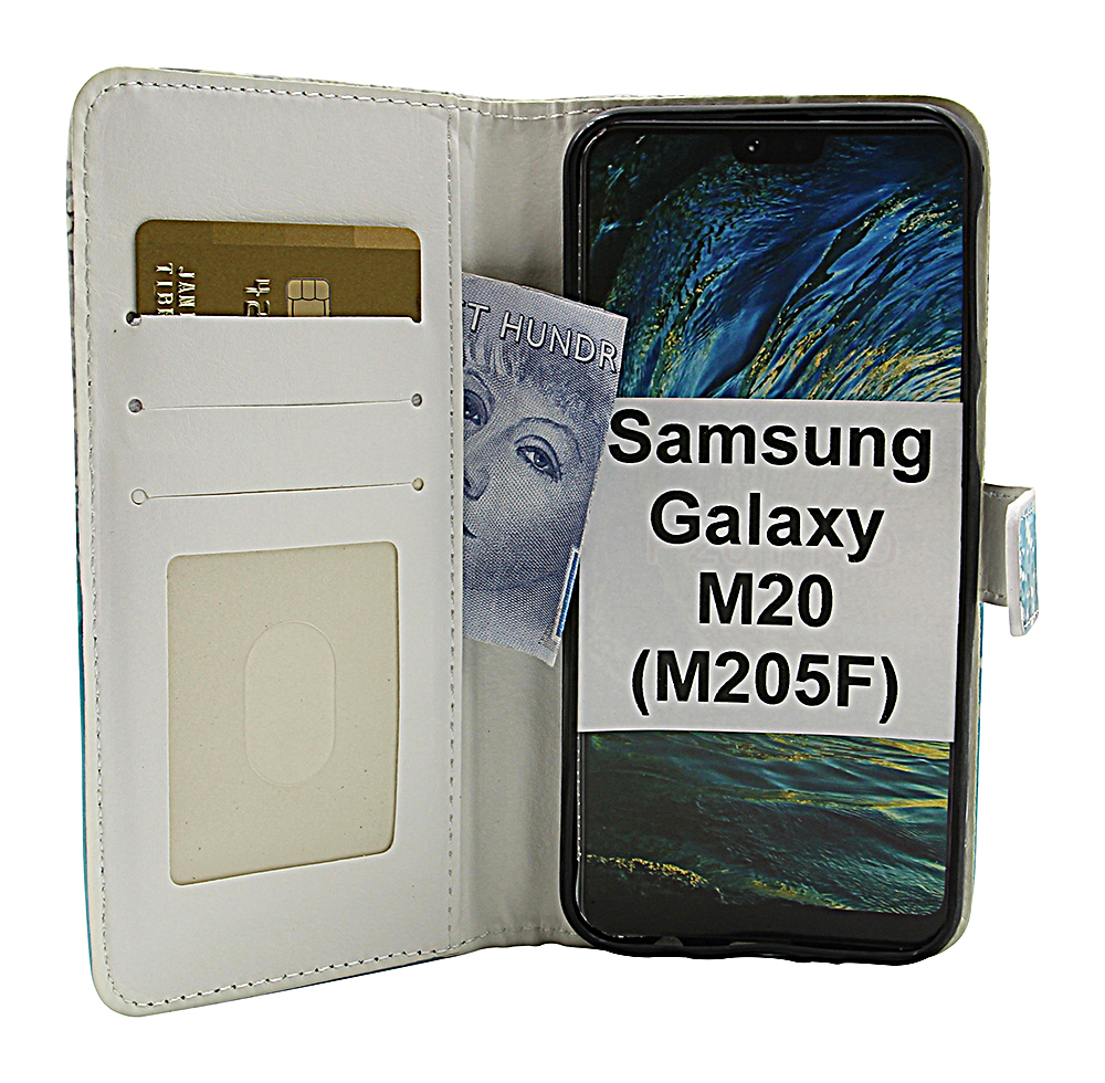 billigamobilskydd.seDesignwallet Samsung Galaxy M20 (M205F)