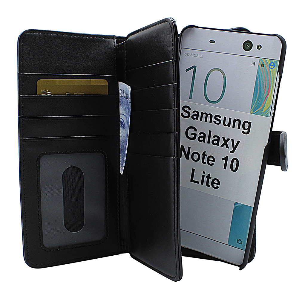 CoverInSkimblocker XL Magnet Fodral Samsung Galaxy Note 10 Lite (N770F)