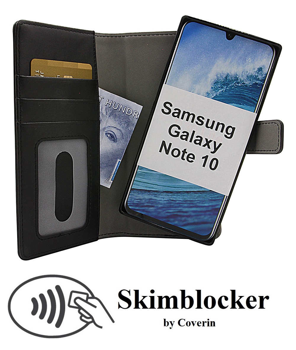 CoverInSkimblocker Magnet Fodral Samsung Galaxy Note 10 (N970F/DS)