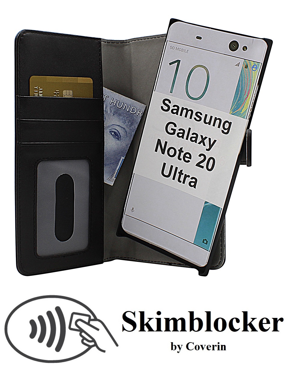 CoverInSkimblocker Magnet Fodral Samsung Galaxy Note 20 Ultra