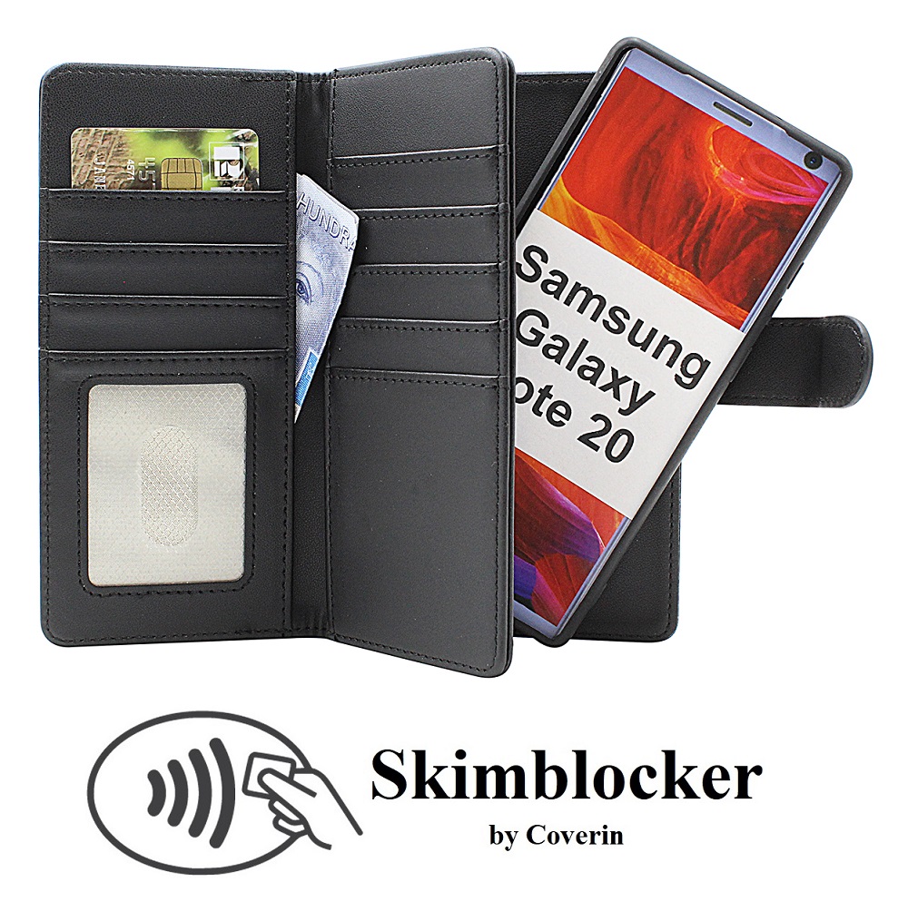 Product Image for Skimblocker Samsung Galaxy Note 20 5G XL Magnet Plånboksfodral