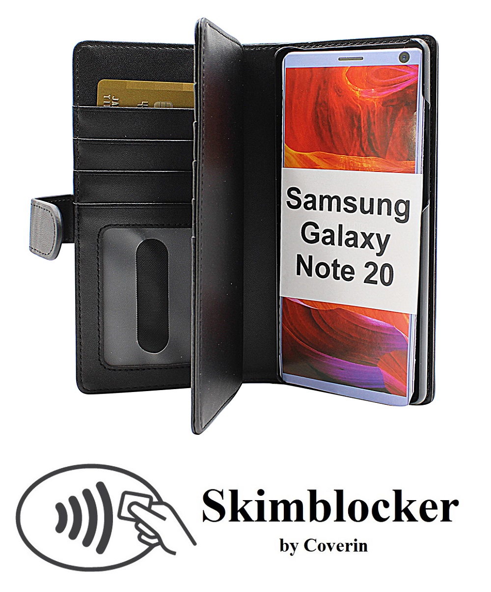 CoverInSkimblocker XL Wallet Samsung Galaxy Note 20 5G (N981B/DS)