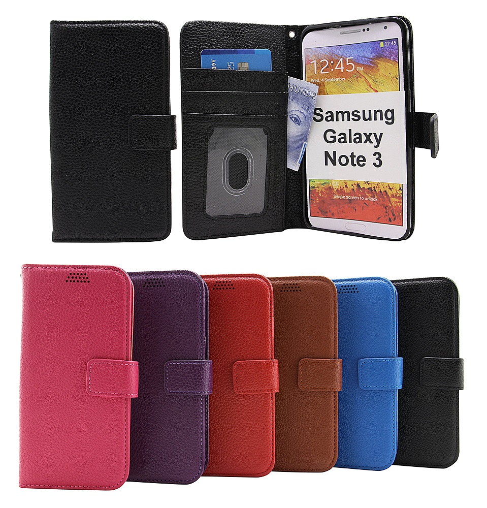 billigamobilskydd.seNew Standcase Wallet Samsung Galaxy Note 3 (n9005)