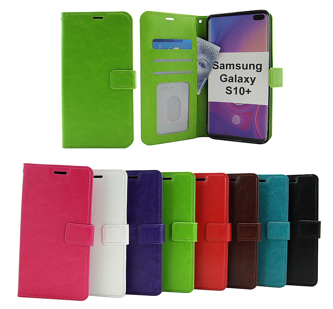 billigamobilskydd.seCrazy Horse Wallet Samsung Galaxy S10+ (G975F)