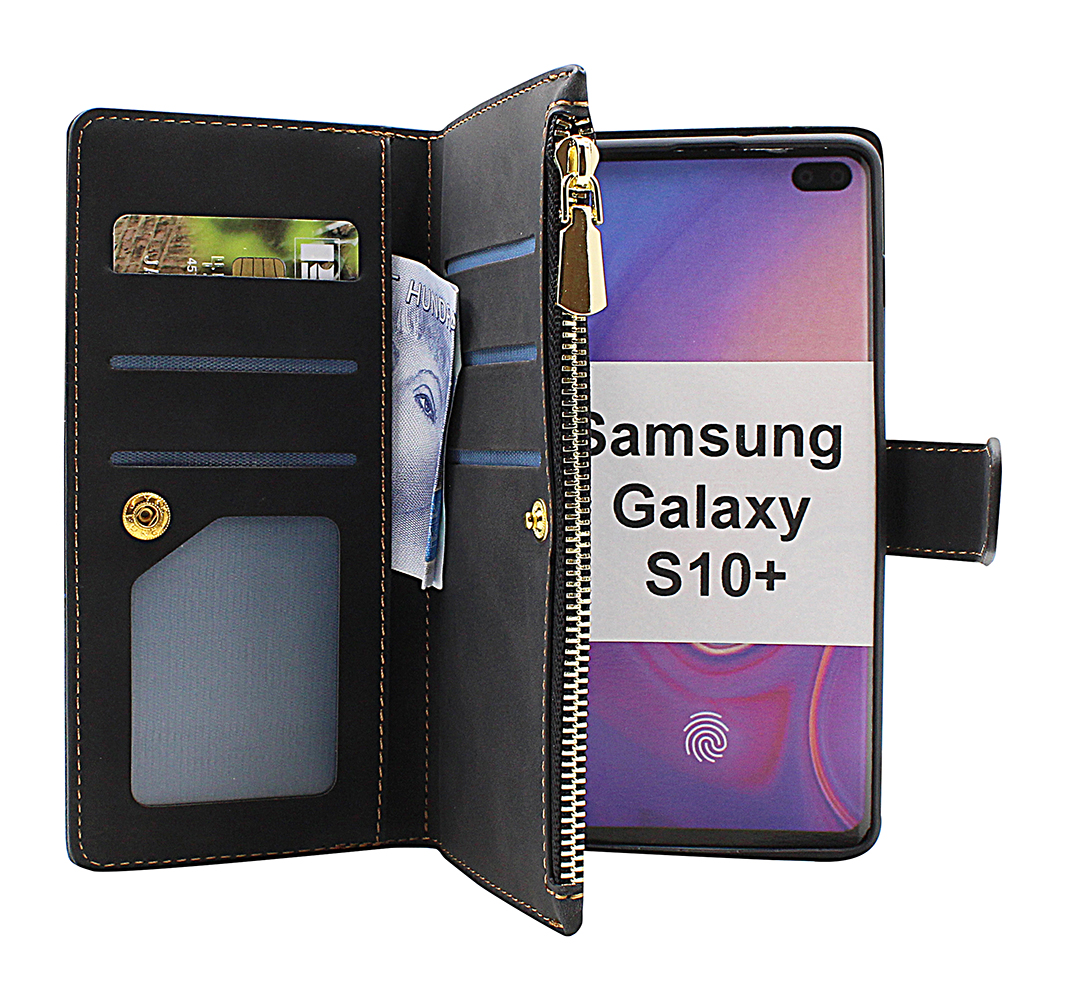 billigamobilskydd.seXL Standcase Lyxfodral Samsung Galaxy S10 Plus (G975F)