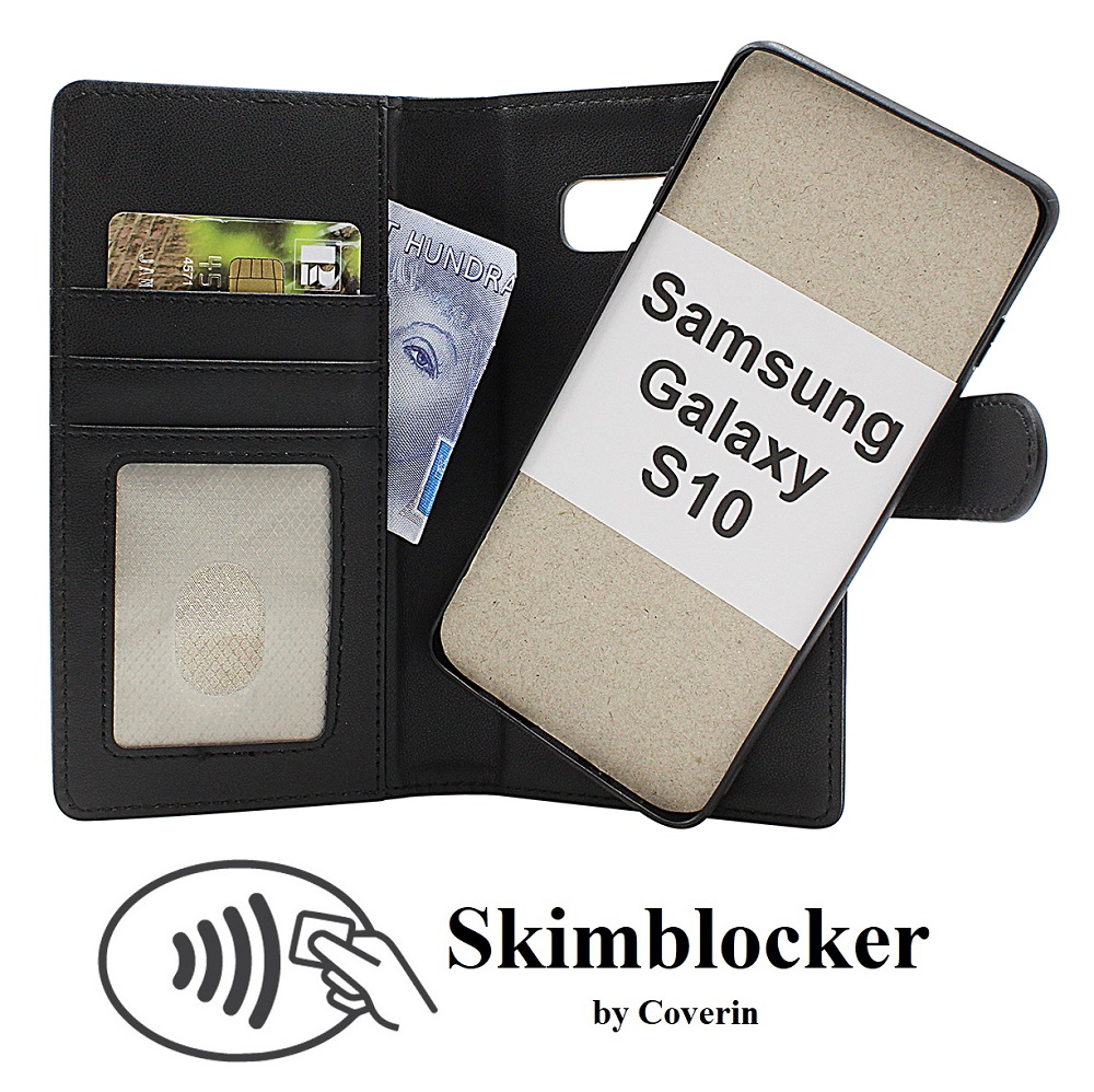 Product Image for Skimblocker Samsung Galaxy S10 Magnet Plånboksfodral
