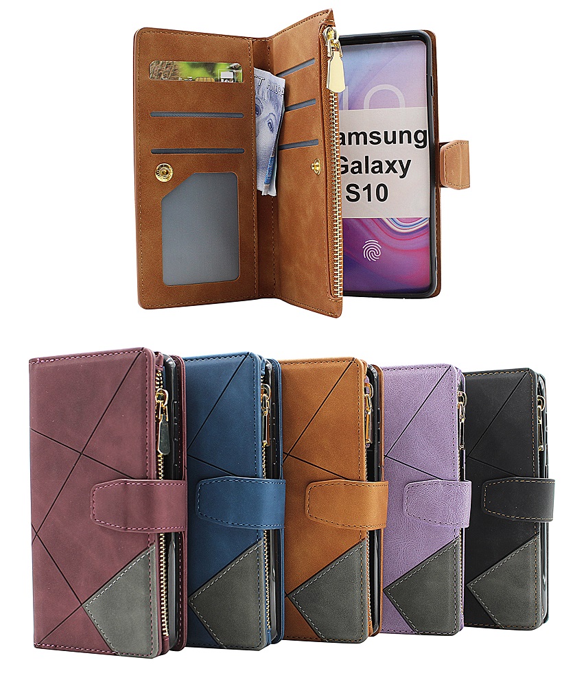 billigamobilskydd.seXL Standcase Lyxfodral Samsung Galaxy S10 (G973F)