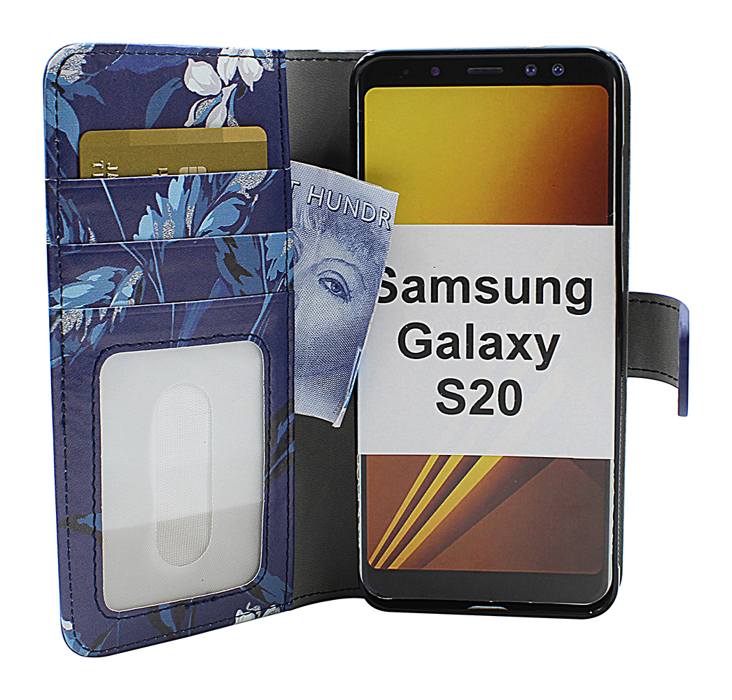 CoverInSkimblocker Magnet Designwallet Samsung Galaxy S20 (G980F)