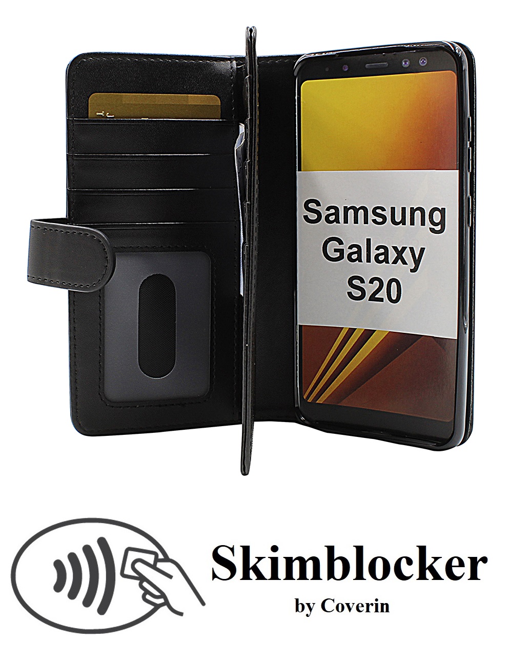 CoverInSkimblocker XL Wallet Samsung Galaxy S20 (G980F/G981B/DS)