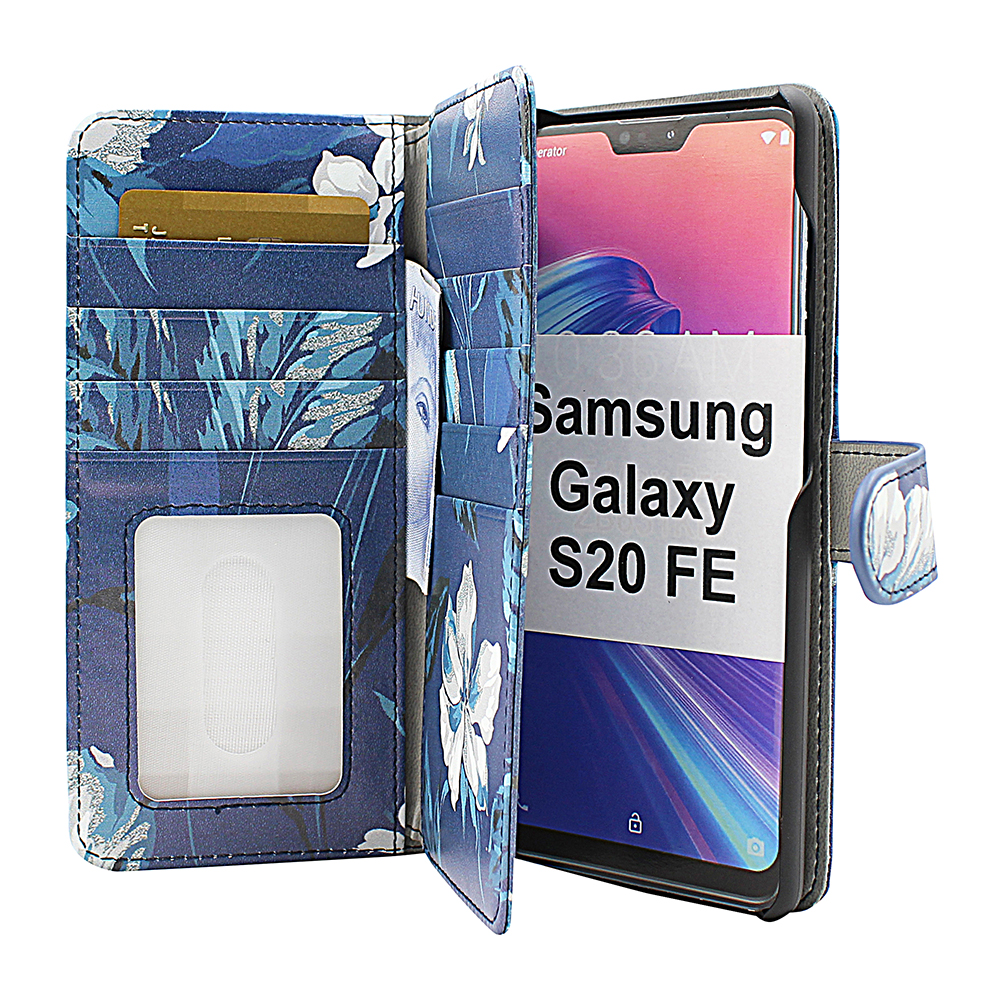 CoverInSkimblocker XL Magnet Designwallet Samsung Galaxy S20 FE / S20 FE 5G