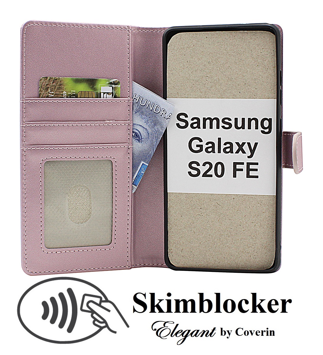 Skimblocker Samsung Galaxy S20 FE / S20 FE 5G Plånboksfodral