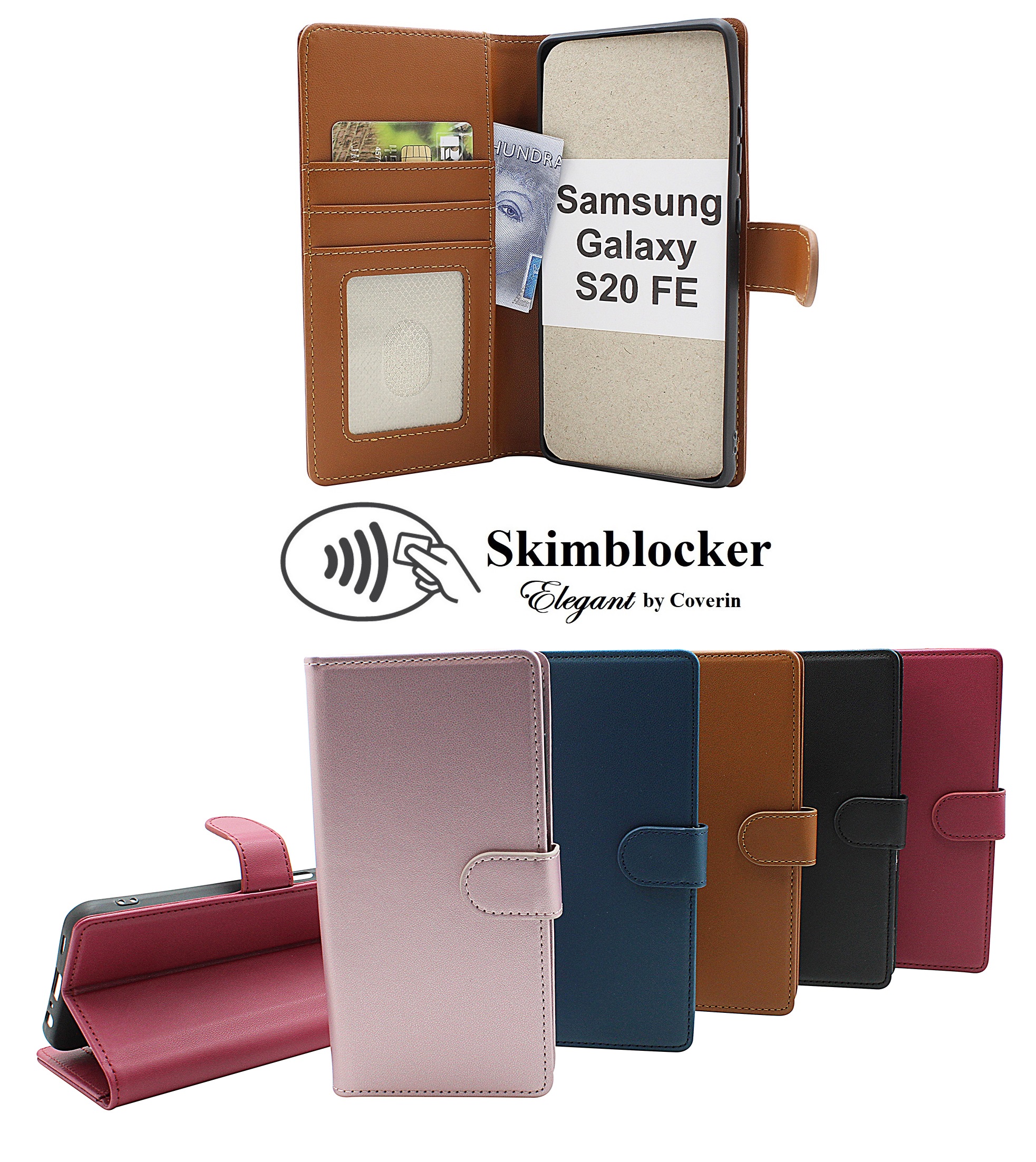 Product Image for Skimblocker Samsung Galaxy S20 FE / S20 FE 5G Plånboksfodral