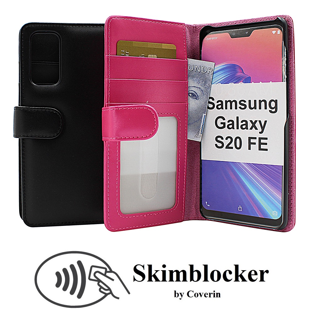 CoverInSkimblocker Plnboksfodral Samsung Galaxy S20 FE (G780F)