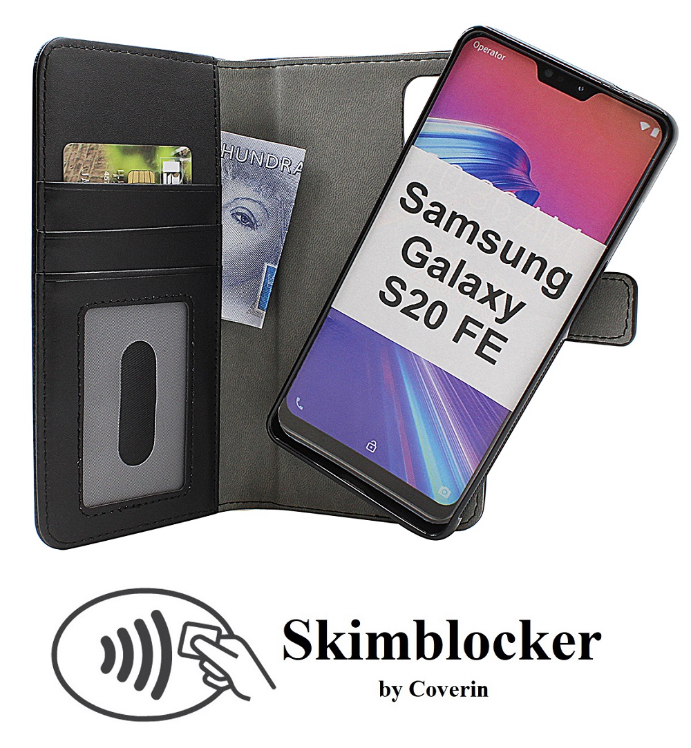 CoverInSkimblocker Magnet Fodral Samsung Galaxy S20 FE / S20 FE 5G