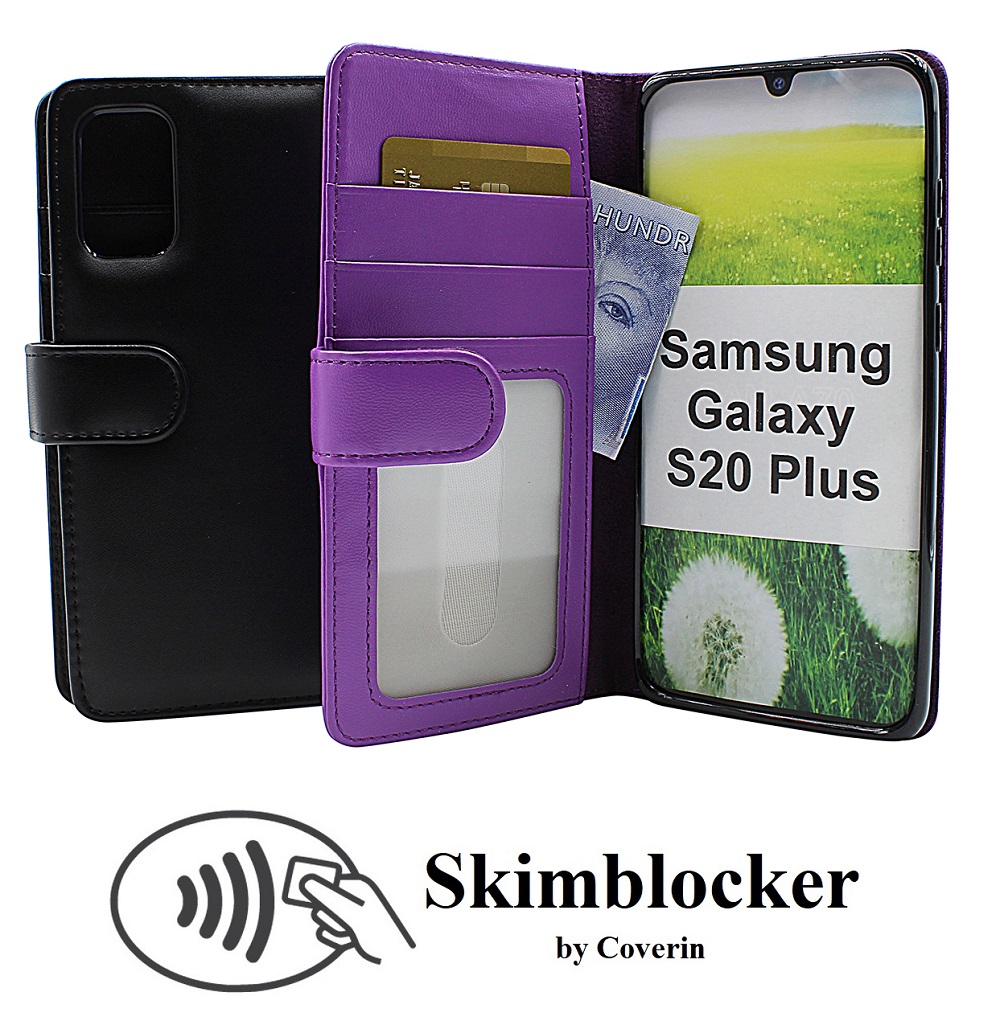 CoverInSkimblocker Plnboksfodral Samsung Galaxy S20 Plus (G986B)