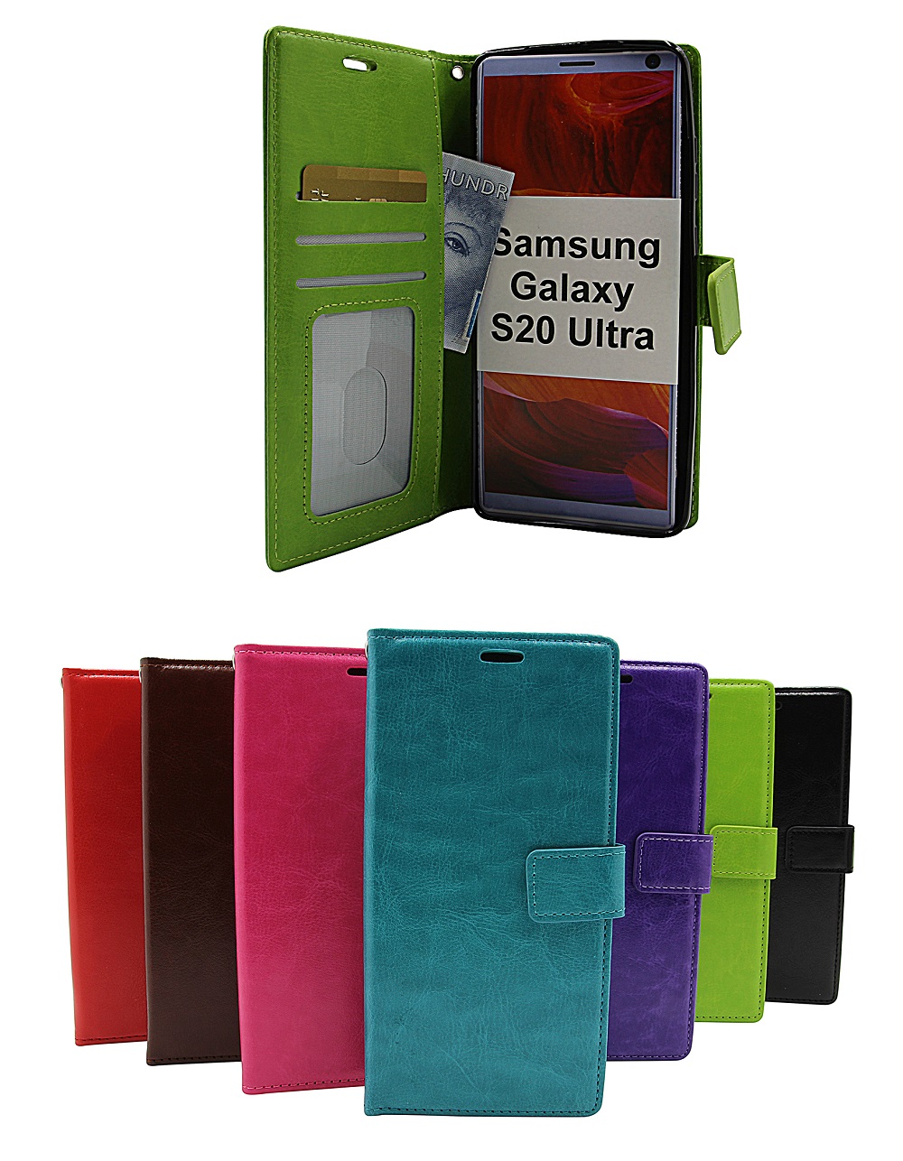 billigamobilskydd.seCrazy Horse Wallet Samsung Galaxy S20 Ultra (G988B)