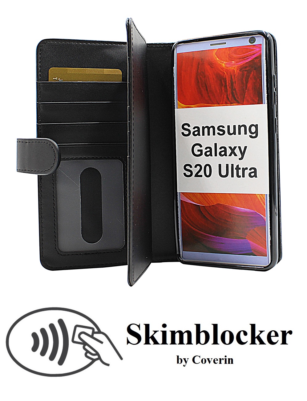 CoverInSkimblocker XL Wallet Samsung Galaxy S20 Ultra (G988B)