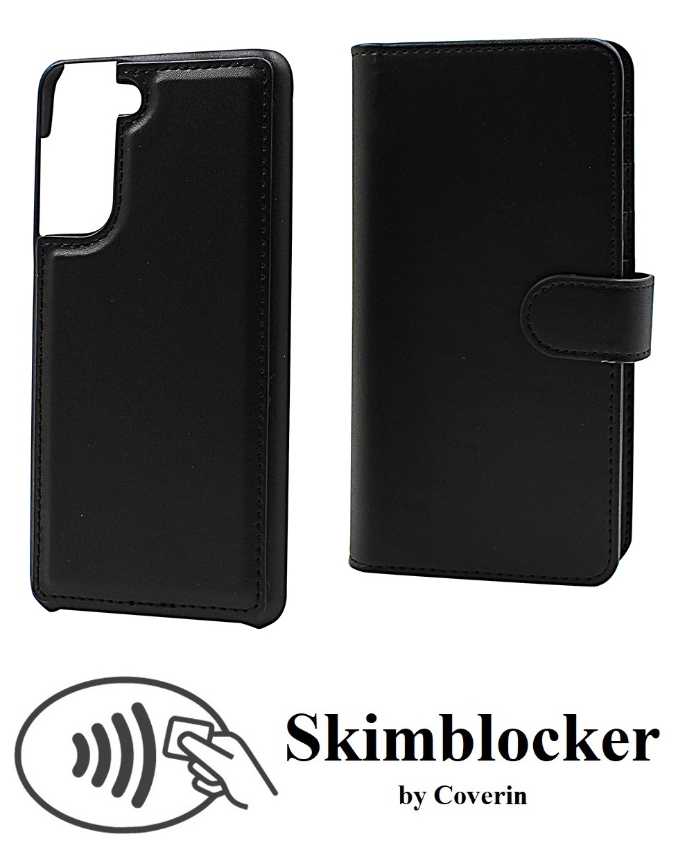 CoverInSkimblocker XL Magnet Fodral Samsung Galaxy S21 5G (G991B)