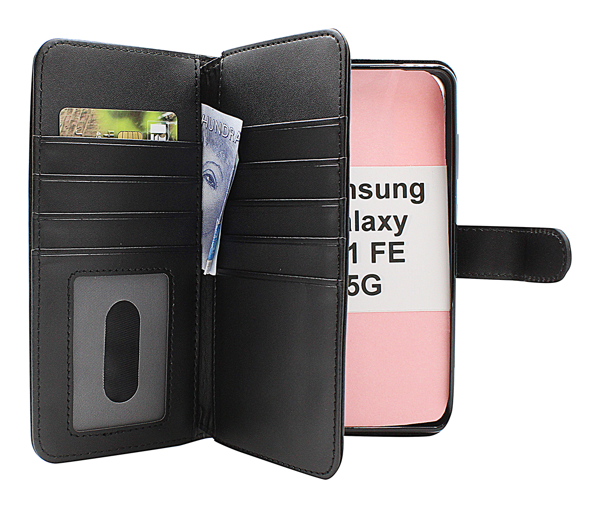 CoverInSkimblocker XL Magnet Fodral Samsung Galaxy S21 FE 5G