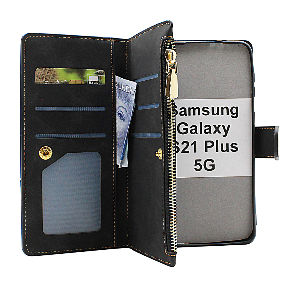 billigamobilskydd.seXL Standcase Lyxfodral Samsung Galaxy S21 Plus 5G (SM-G996B)