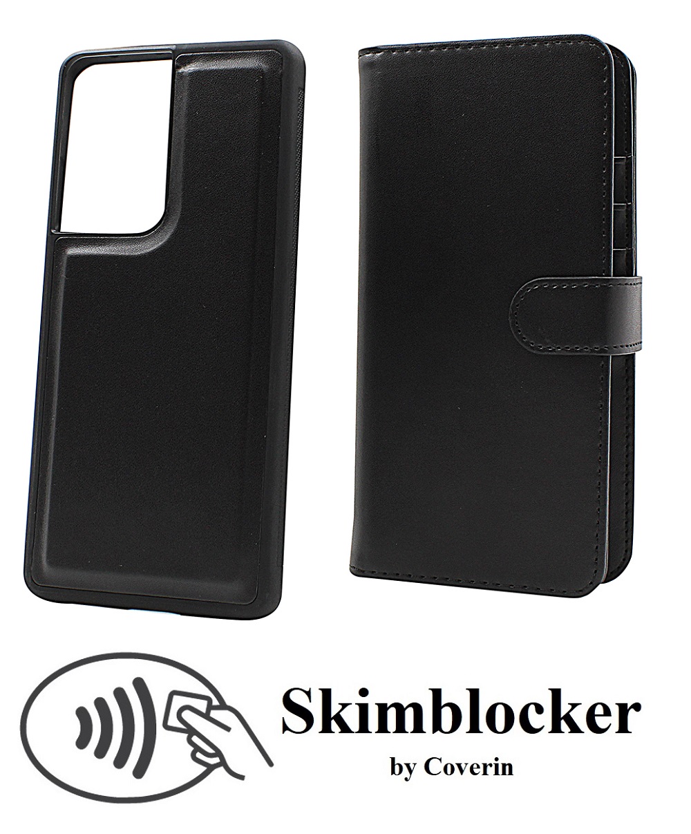 CoverInSkimblocker XL Magnet Fodral Samsung Galaxy S21 Ultra 5G (G998B)