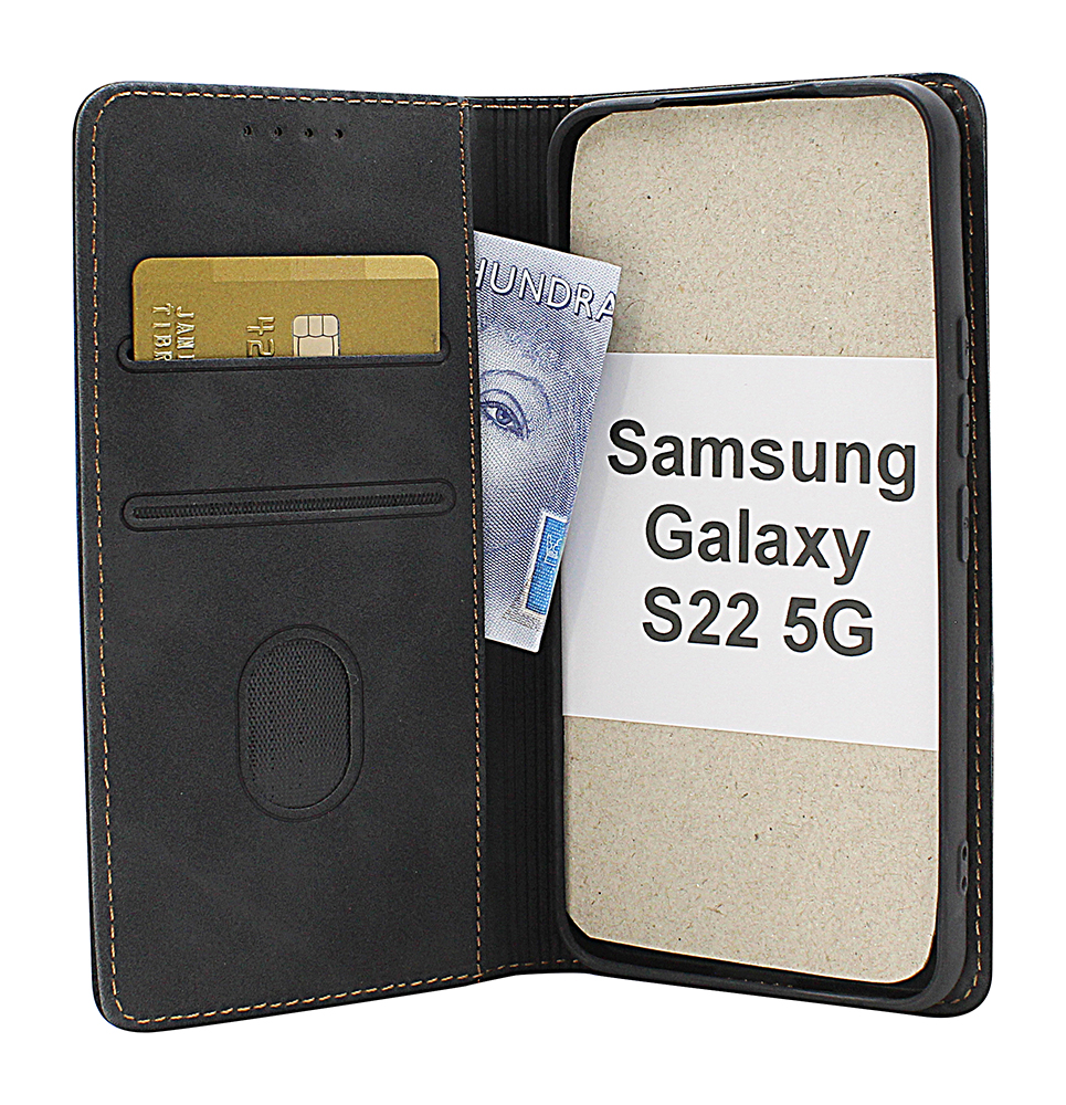 billigamobilskydd.seFancy Standcase Wallet Samsung Galaxy S22 5G