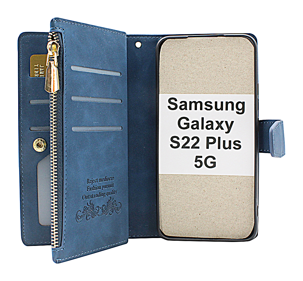 billigamobilskydd.seXL Standcase Lyxfodral Samsung Galaxy S22 Plus 5G (SM-S906B/DS)