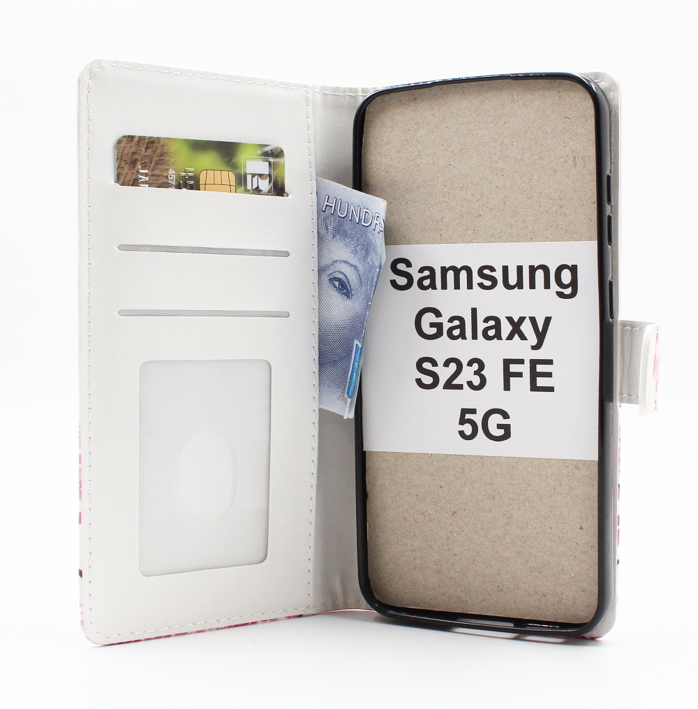 billigamobilskydd.seDesignwallet Samsung Galaxy S23 FE 5G