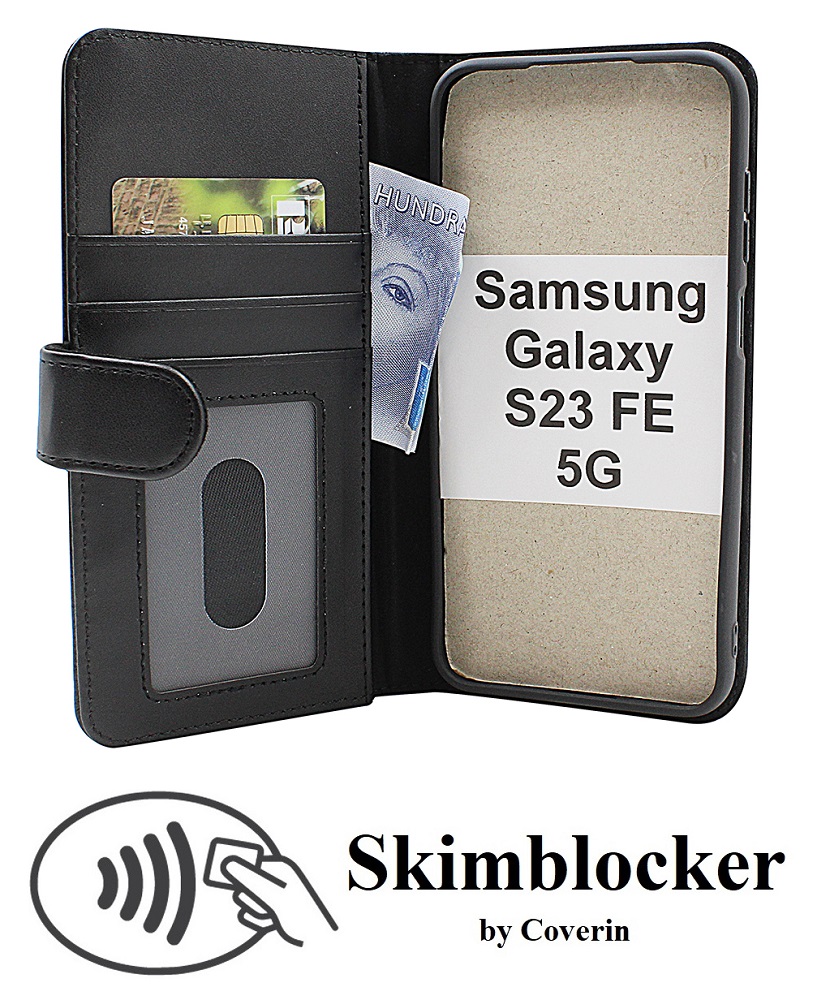 CoverInSkimblocker Plnboksfodral Samsung Galaxy S23 FE 5G