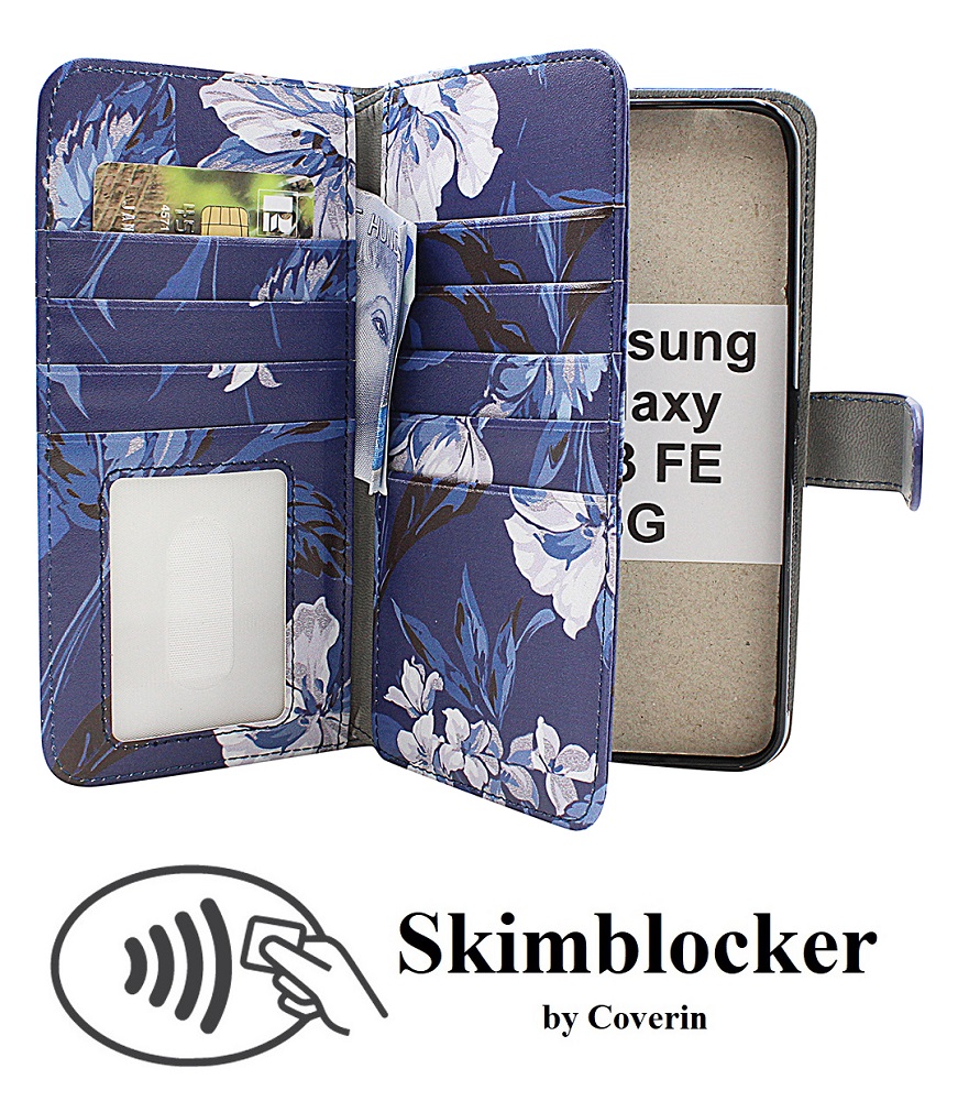CoverInSkimblocker XL Magnet Designwallet Samsung Galaxy S23 FE 5G