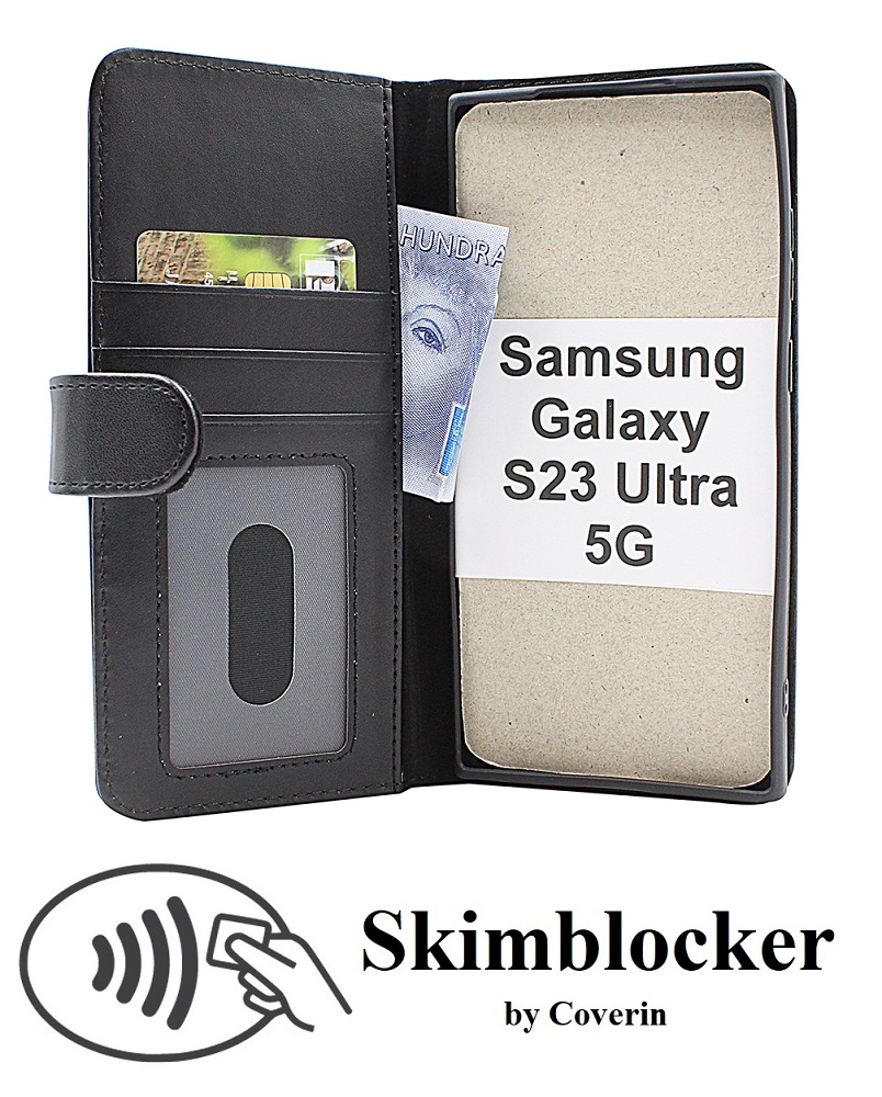 CoverInSkimblocker Plnboksfodral Samsung Galaxy S23 Ultra 5G