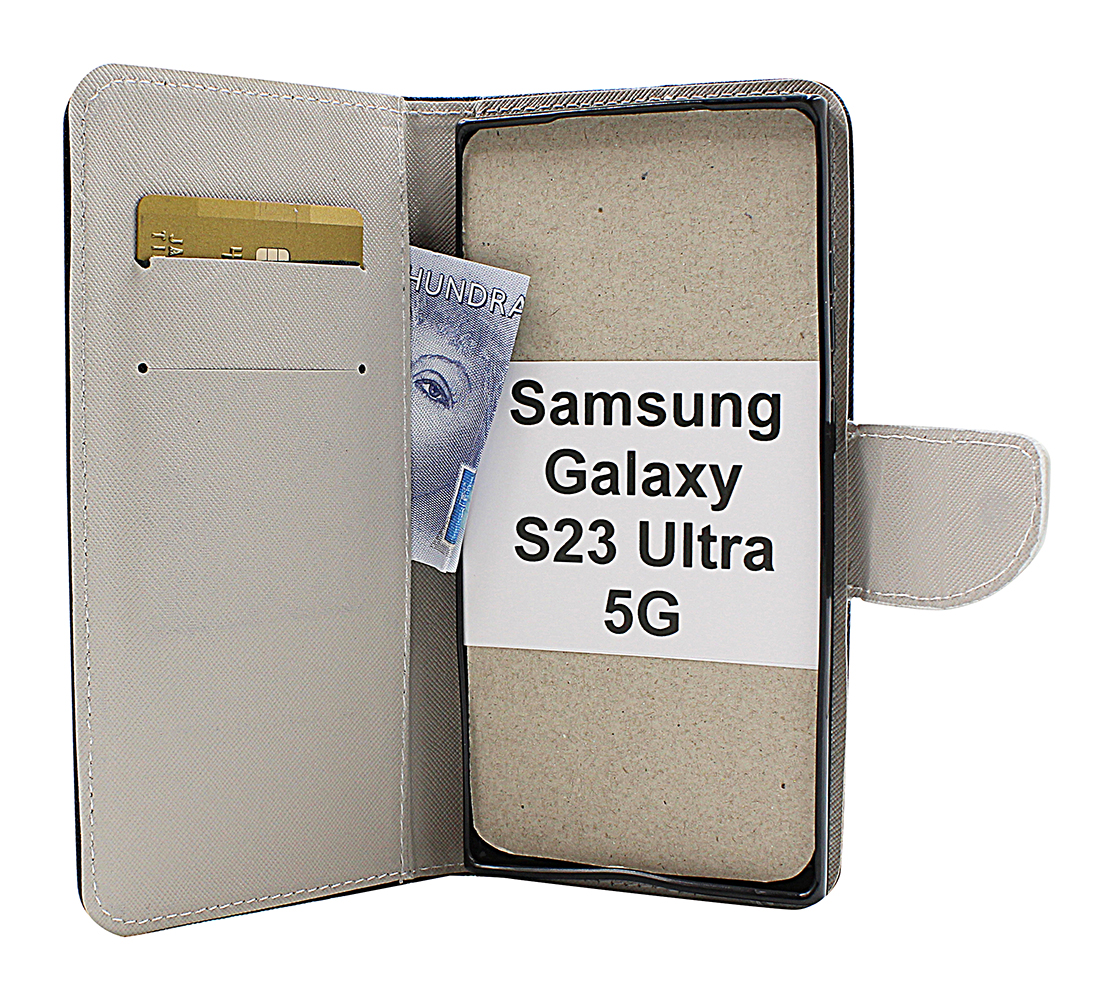 billigamobilskydd.seDesignwallet Samsung Galaxy S23 Ultra 5G
