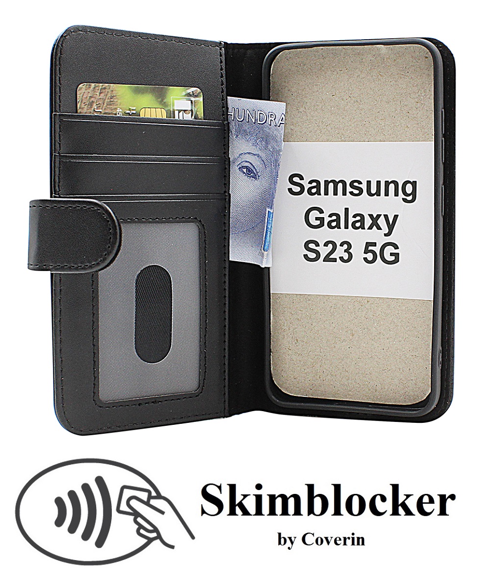 CoverInSkimblocker Plnboksfodral Samsung Galaxy S23 5G