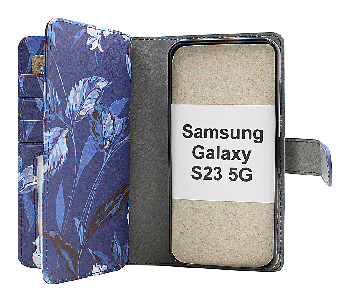 CoverInSkimblocker XL Magnet Designwallet Samsung Galaxy S23 5G