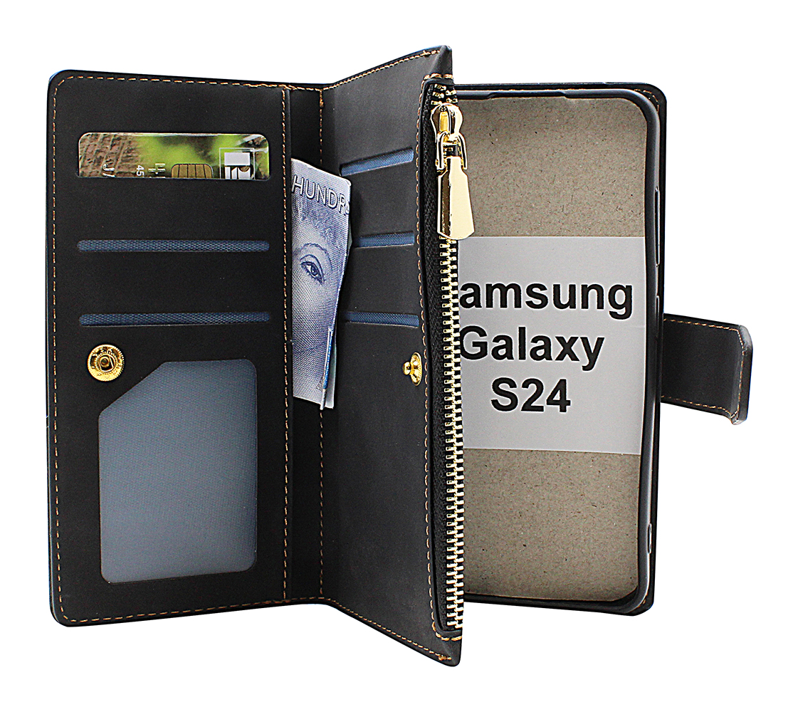 billigamobilskydd.seXL Standcase Lyxfodral Samsung Galaxy S24 5G (SM-S921B/DS)